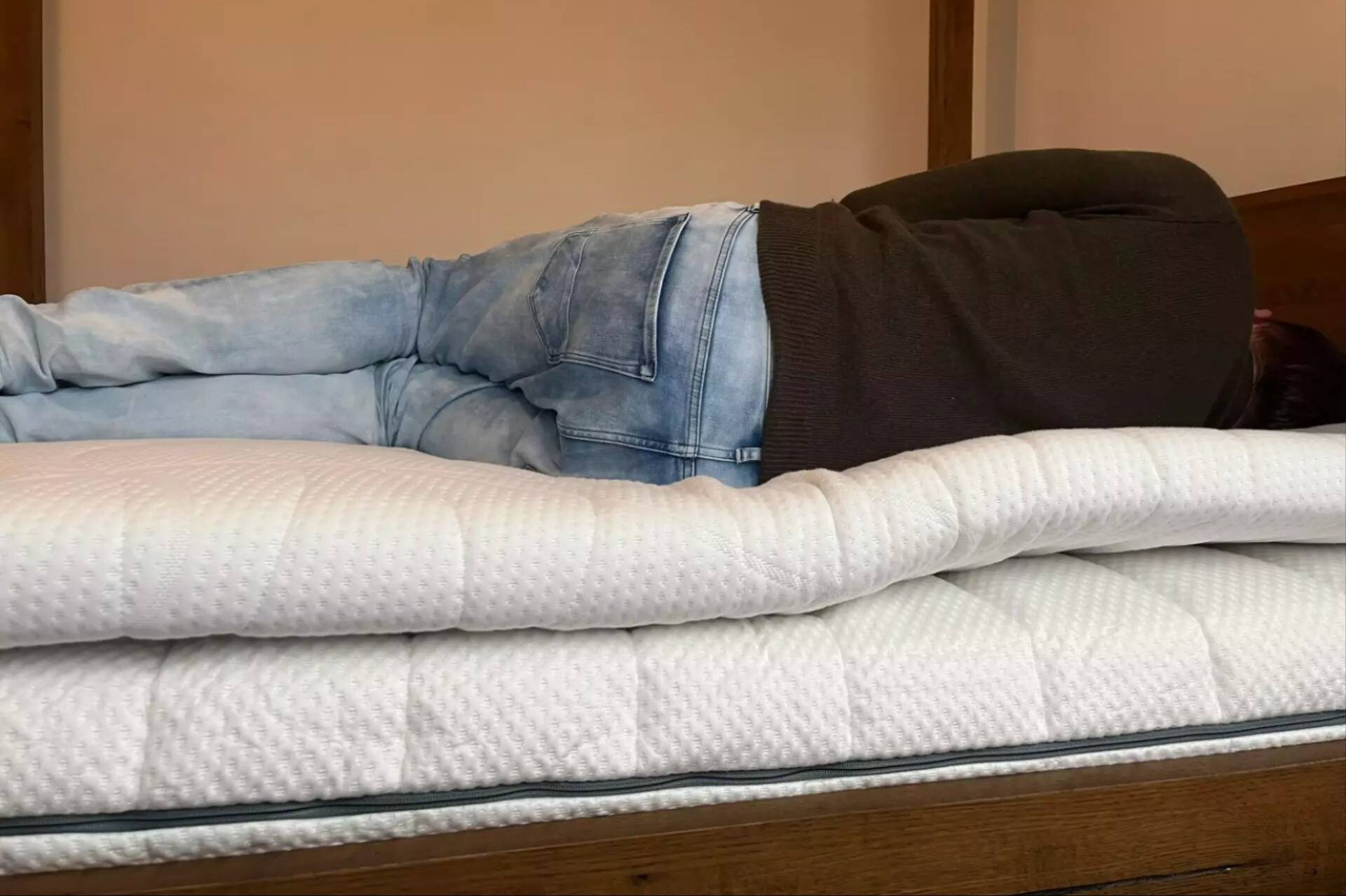 Zijligging op Wave Smart met Wave Topper